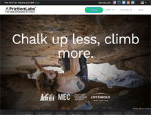 Tablet Screenshot of frictionlabs.com